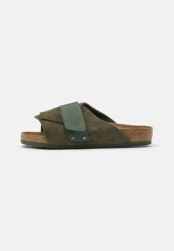 Birkenstock Kyoto Vl Nu Thyme Unisex - Mules - Brown