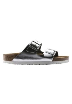 Birkenstock Arizona Nl Sfb Regular - Chaussons - Silver -Birkenstock 069e9011da834e5fbc7c9ad7e02268b9