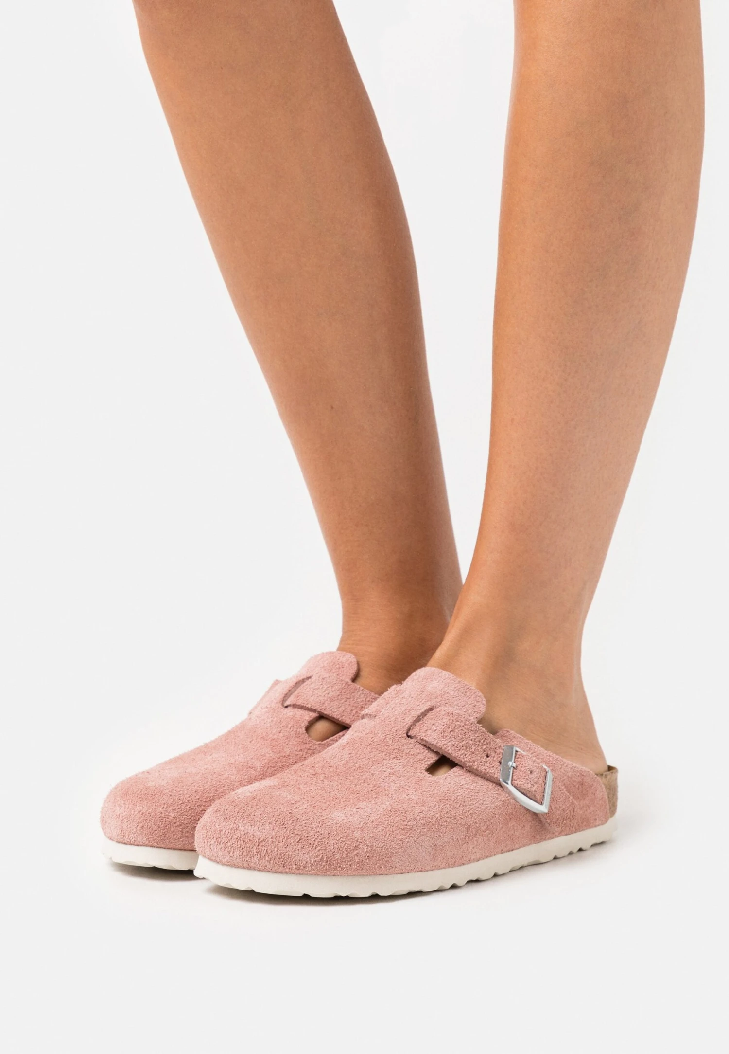 Birkenstock Boston Narrow Fit - Mules - Pink Clay 3 Birkenstock Boston Narrow Fit - Mules - Pink Clay – Image 3