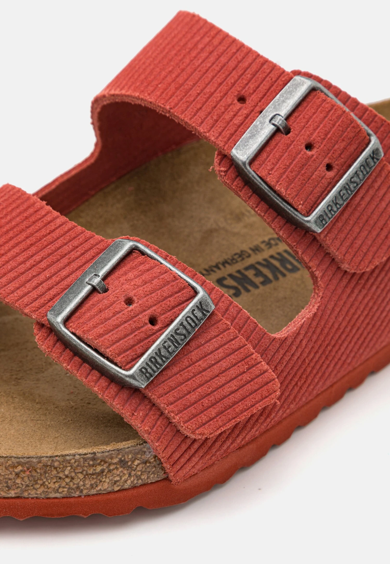 Birkenstock Arizona Unisex - Chaussons - Sienna Red 6 Birkenstock Arizona Unisex - Chaussons - Sienna Red – Image 6