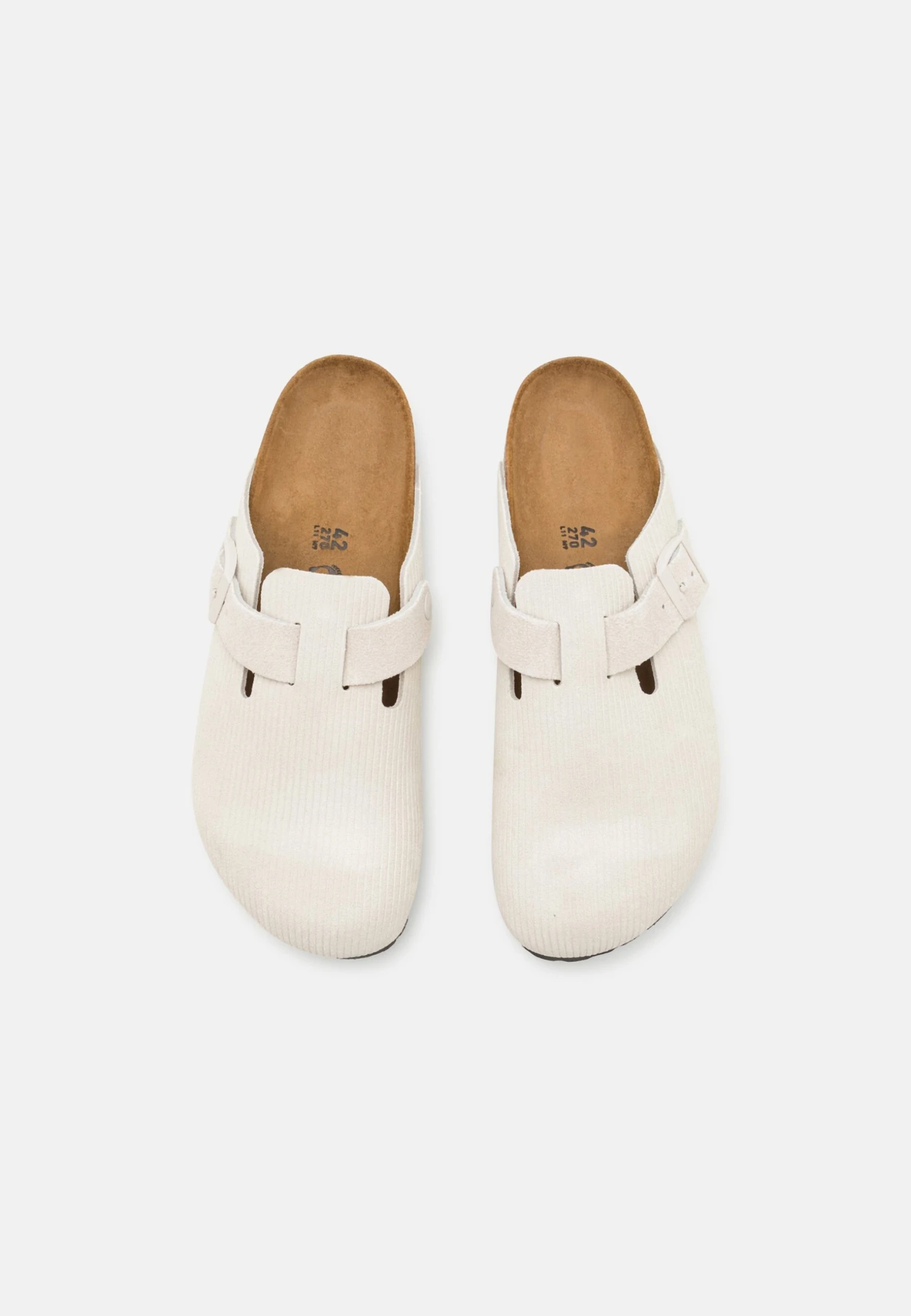 Birkenstock Boston - Chaussons - Antique White 7 Birkenstock Boston - Chaussons - Antique White – Image 7