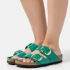 Birkenstock Arizona - Chaussons - High Shine Green