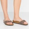 Birkenstock Madrid Bfbc Narrow - Chaussons - Brown