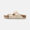 Birkenstock Arizona Tex Unisex - Chaussons - Eggshell