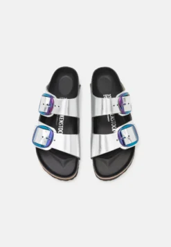 Birkenstock Arizona Lena - Chaussons - Iridescent Silver 11 Birkenstock Arizona Lena - Chaussons - Iridescent Silver -Birkenstock 387df4236715415ba71aaa77695968a3 scaled