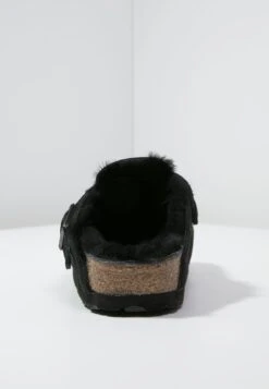 Birkenstock Boston - Chaussons - Black -Birkenstock 47662547c1594eff84f2744e69c505ba