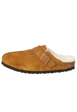 Birkenstock Boston - Chaussons - Brown