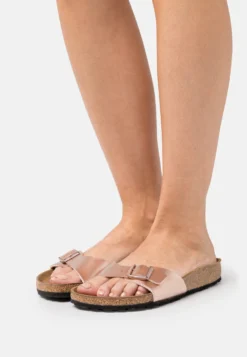 Birkenstock Madrid Narrow - Mules - Metallic Copper