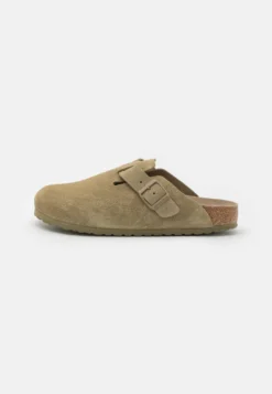 Birkenstock Boston Unisex - Chaussons - Faded Khaki