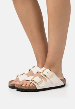 Birkenstock Arizona - Chaussons - Eggshell