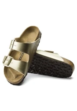 Birkenstock Arizona Bf Regular - Mules - Gold -Birkenstock 5b91016584b84975a9f54bbe5a5d55d2