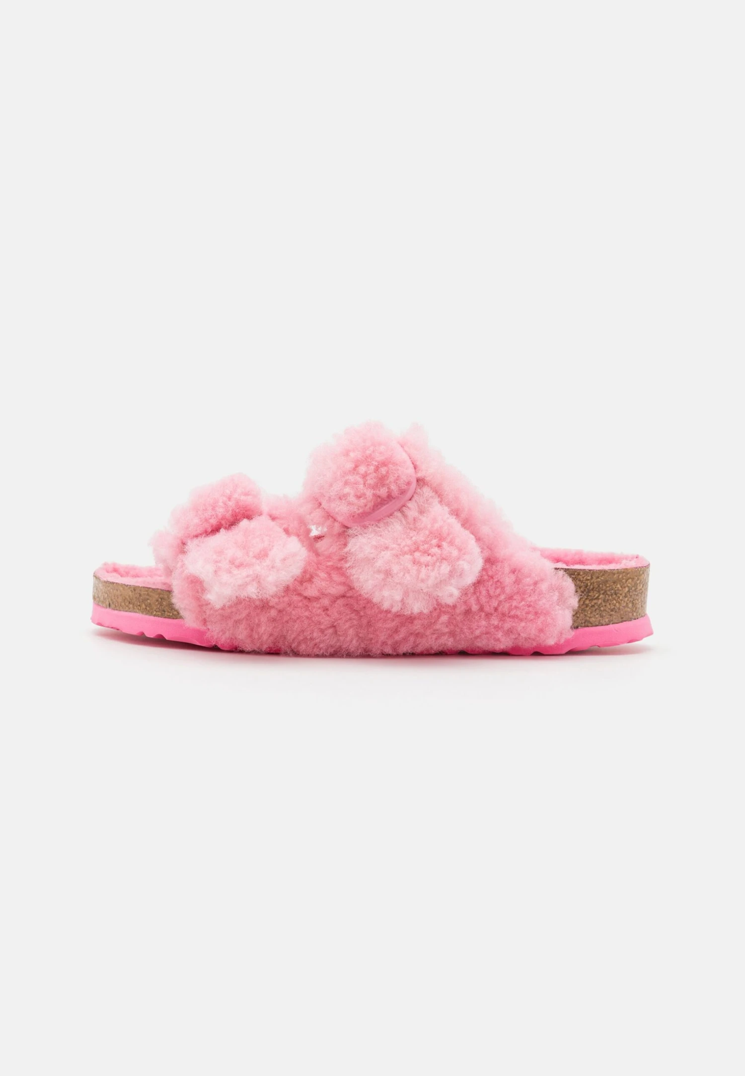 Birkenstock Arizona Big Buckle Regular - Chaussons - Teddy Candypink 2 Birkenstock Arizona Big Buckle Regular - Chaussons - Teddy Candypink – Image 2