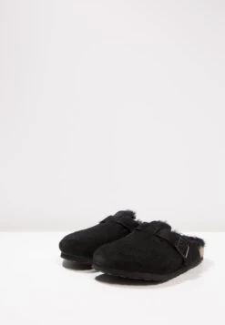 Birkenstock Boston - Chaussons - Black -Birkenstock 69343db7c19e440a92821e989a816ea7