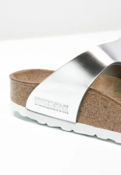 Birkenstock Gizeh Nl Sfb Regular - Tongs - Metallic Silver -Birkenstock 6b18fd31870e45a9a4e6dc6495913b36