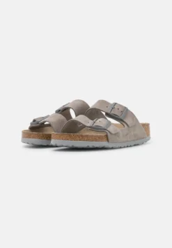 Birkenstock Arizona Sfb Vl Narrow - Chaussons - Stone Coin -Birkenstock 6ce7d7cfb4d74d85a73e3e7f1e77f776 scaled