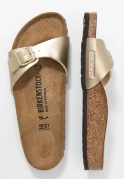 Birkenstock Madrid Bf Narrow - Chaussons - Gold -Birkenstock 758cfc3352aa425daef17402c9a7f2c8 scaled