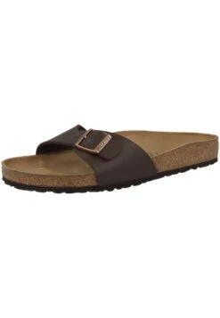 Birkenstock Madrid Bf Regular - Chaussons - Dark Brown -Birkenstock 7a38537e2d584d6bbd050d8ca0d0c2a2