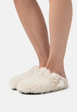 Birkenstock Boston - Chaussons - Eggshell