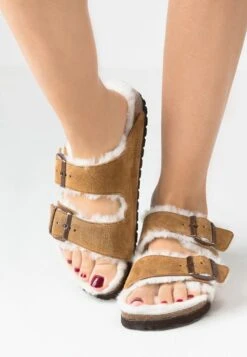 Birkenstock Arizona - Chaussons - Light Brown