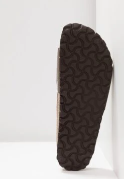 Birkenstock Madrid - Chaussons - Electric Metallic Taupe -Birkenstock 8e9c4bbe11de48bc95f1bd6e8f23ab01