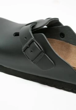 Birkenstock Boston Narrow Fit - Chaussons - Schwarz 17 Birkenstock Boston Narrow Fit - Chaussons - Schwarz -Birkenstock 90f2be21e8604f859273c3049a00ebc9