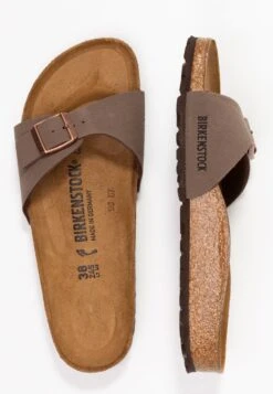 Birkenstock Madrid Bfbc Narrow - Chaussons - Brown -Birkenstock 96cfdedf0bc84b1580459c924b4e337f