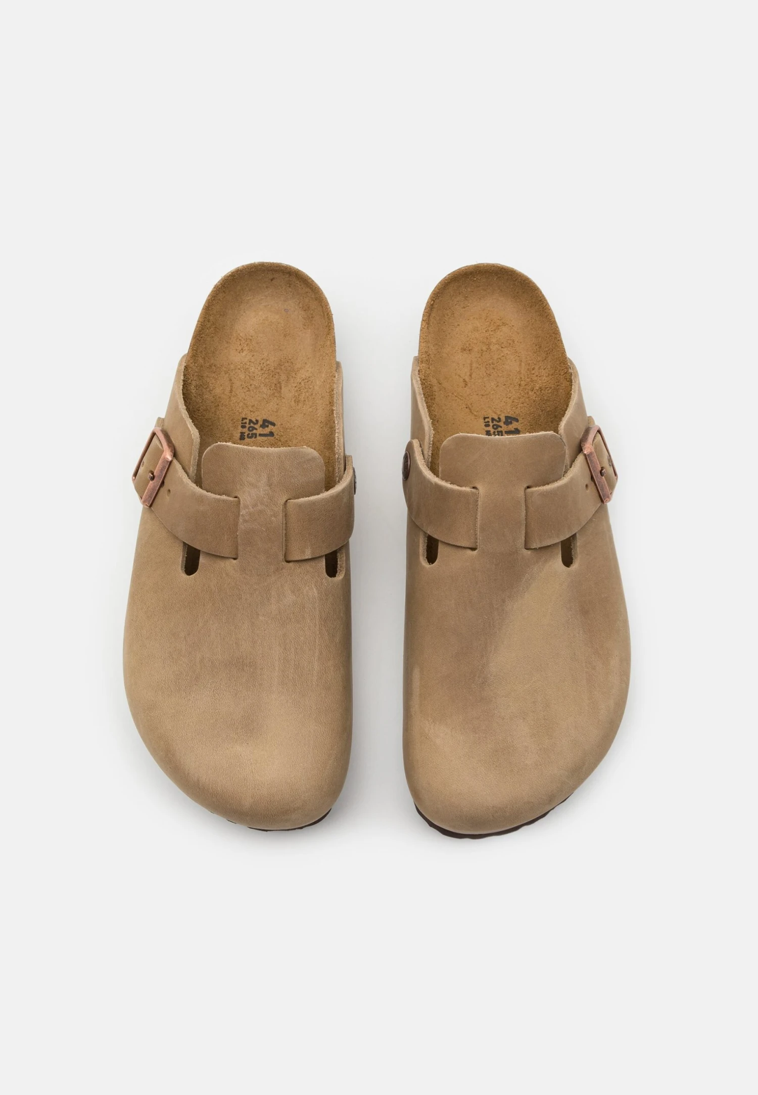 Birkenstock Boston Leoi Unisex - Chaussons - Tabacco Brown 6 Birkenstock Boston Leoi Unisex - Chaussons - Tabacco Brown – Image 6
