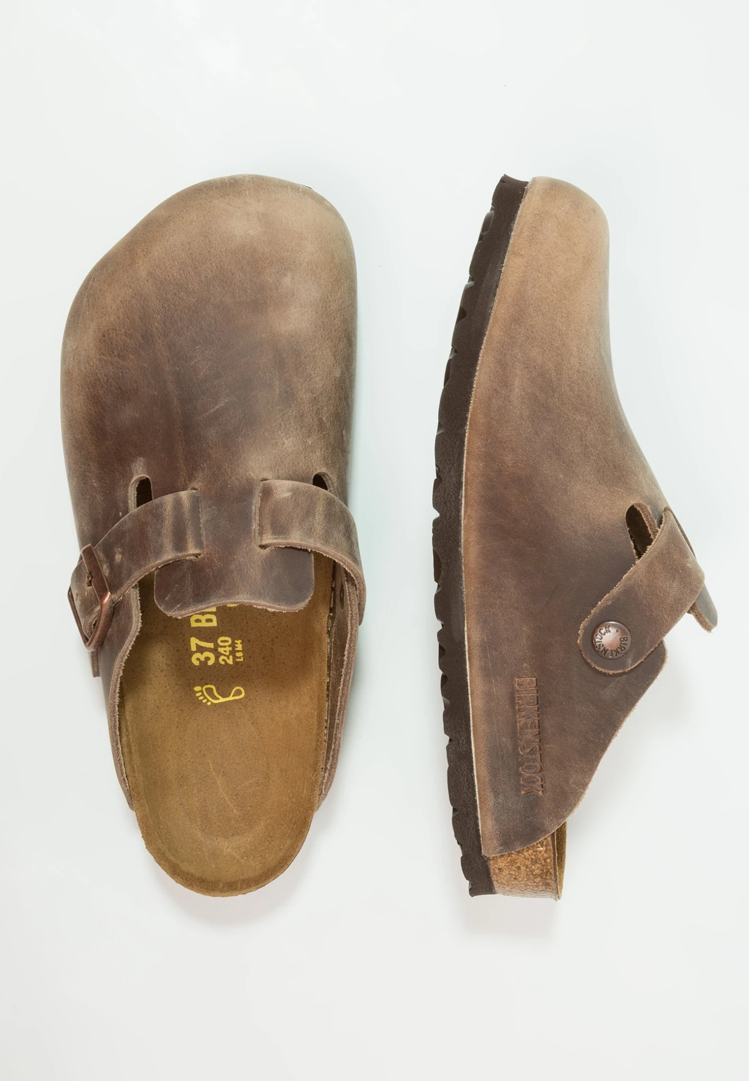 Birkenstock Boston - Chaussons - Tabacco Brown 2 Birkenstock Boston - Chaussons - Tabacco Brown – Image 2