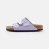Birkenstock Arizona Vegan Narrow Fit - Chaussons - Soft Purple Fog