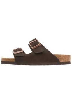 Birkenstock Arizona Sfb Vl Narrow - Chaussons - Mocca