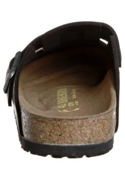 Birkenstock Boston - Chaussons - Schwarz -Birkenstock 9d1ca0b146f1412d9e60716a8928bbaa