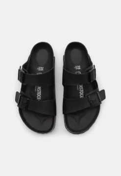 Birkenstock Arizona Triple Unisex - Mules - Black -Birkenstock 9ef0cc3d7ff74f7ead9f981f1aa1fc5a scaled