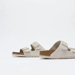Birkenstock - Arizona SFB VL Men (Ancient White) -Birkenstock Birkenstock Arizona SFB VL Antique White regular fit 5