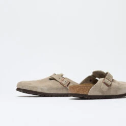 Birkenstock - Boston SFB VL Men Regular (Taupe) -Birkenstock Birkenstock Boston SFB VL Men Regular Taupe 5