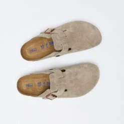 Birkenstock - Boston SFB VL Men Regular (Taupe) -Birkenstock Birkenstock Boston SFB VL Men Regular Taupe 7
