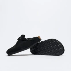 Birkenstock - Boston Suede SFB VL (Black) -Birkenstock Birkenstock Boston VL Black 3