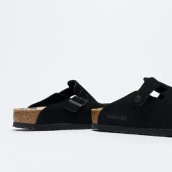 Birkenstock - Boston Suede SFB VL (Black) -Birkenstock Birkenstock Boston VL Black 5