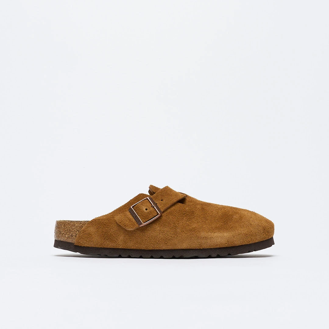 Birkenstock - Men BostonSuede SFB VL (Mink)
