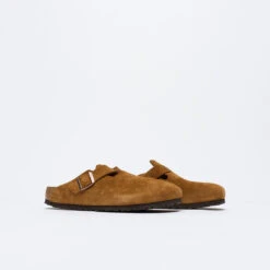 Birkenstock -Birkenstock Birkenstock Men Boston Suede SFB VL Mink 2