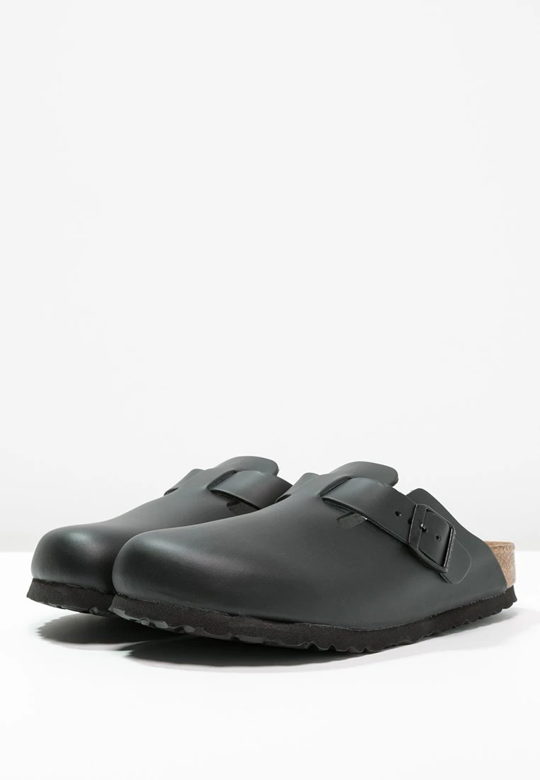 Birkenstock Boston Narrow Fit - Chaussons - Schwarz 5 Birkenstock Boston Narrow Fit - Chaussons - Schwarz – Image 5