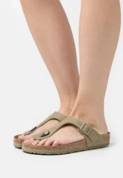 Birkenstock Gizeh Regular Fit - Tongs - Khaki