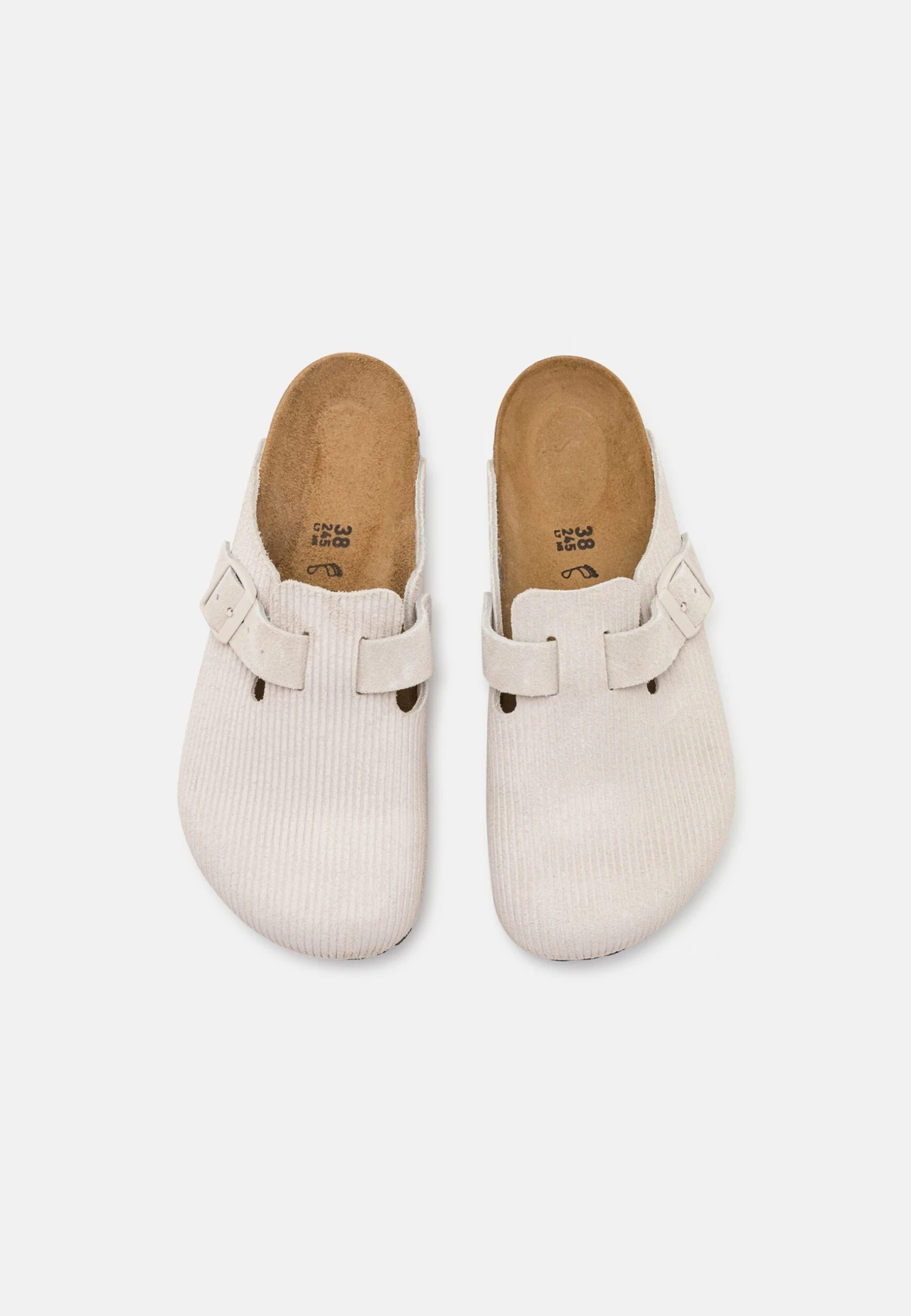 Birkenstock Boston Leve - Chaussons - Antique White 6 Birkenstock Boston Leve - Chaussons - Antique White – Image 6
