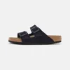 Birkenstock Arizona Soft Footbed Unisex - Chaussons - Midnight