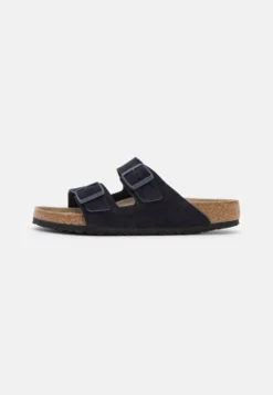 Birkenstock Arizona Soft Footbed Unisex - Chaussons - Midnight