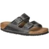 Birkenstock Arizona Soft Footbed Narrow - Mules - Iron