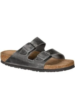 Birkenstock Arizona Soft Footbed Narrow - Mules - Iron