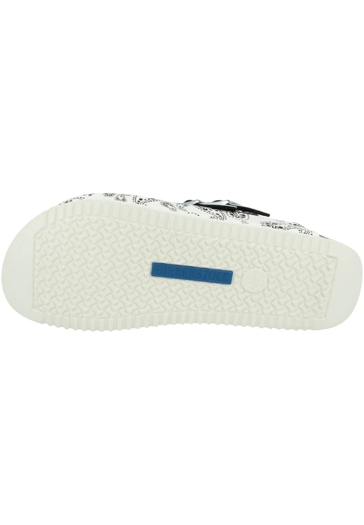 Birkenstock Mules - Paisley Black-White 4 Birkenstock Mules - Paisley Black-White – Image 4