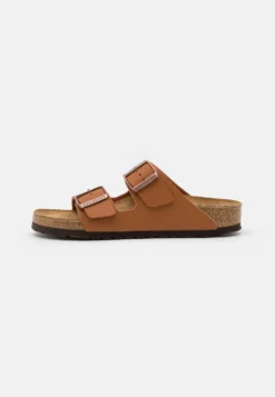 Birkenstock Arizona Soft Footbed Unisex - Chaussons - Ginger Brown