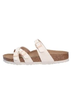 Birkenstock Tieffussbett - Mules - Vegancanvaseggshell