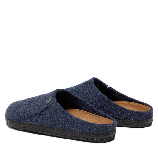 Chaussons Birkenstock Zermatt Rivet 1017523 Dark Blue 3 Chaussons Birkenstock Zermatt Rivet 1017523 Dark Blue – Image 3